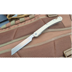 Складной нож Daggerr Boris Britva Micarta satin сталь VG-10, рукоять White G10