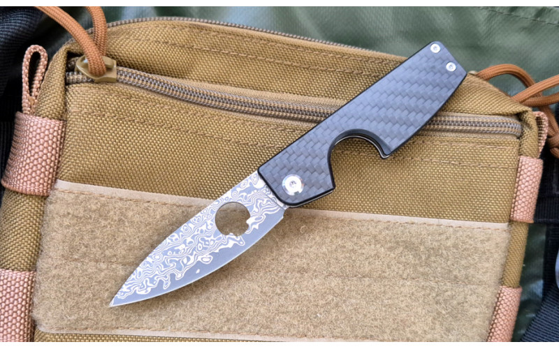 Daggerr Cigarknife Damascus Carbon
