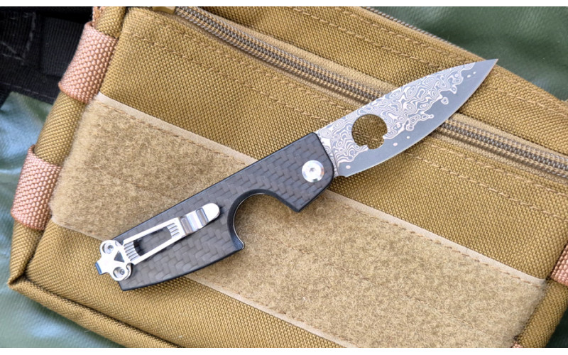Daggerr Cigarknife Damascus Carbon