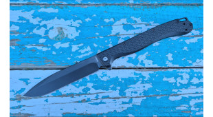 Складной нож Daggerr Finka DL blackwash сталь 8Cr14MoV, рукоять Black FRN