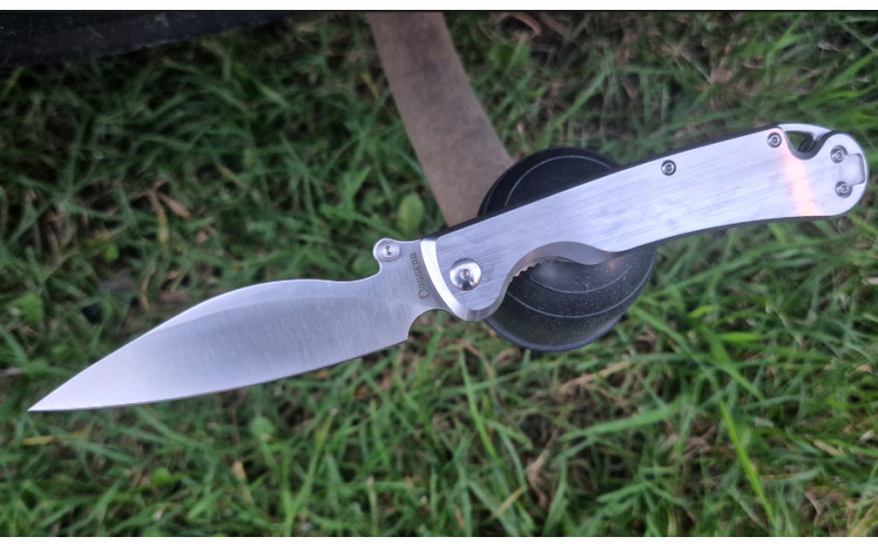 Нож Pelican frame lock satin рукоять Stainless steel