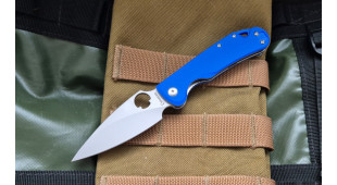 Складной нож Daggerr Sting Mini beadblast сталь VG-10, рукоять Blue G10