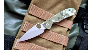 Складной нож Daggerr Sting Mini beadblast сталь VG-10, рукоять Camo G10