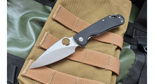 Складной нож Daggerr Sting Mini stonewash сталь D2, рукоять Black G10