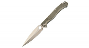 Нож складной Daggerr Vendetta Liner Lock Gray Micarta
