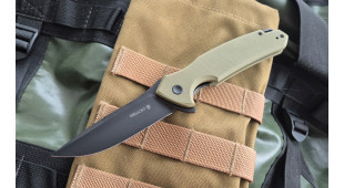 Складной Нож HELLCAT MINI OLIVE/BLACK (ЗЕЛЕНЫЙ/ЧЕРНЫЙ) – MR.BLADE