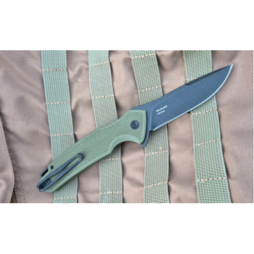 Нож Hellcat Mini blackwash сталь S35VN Olive