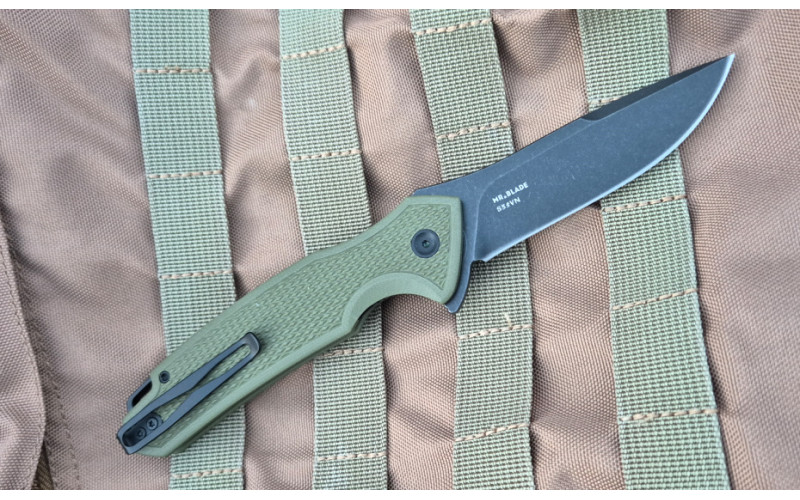 Нож Hellcat Mini blackwash сталь S35VN Olive