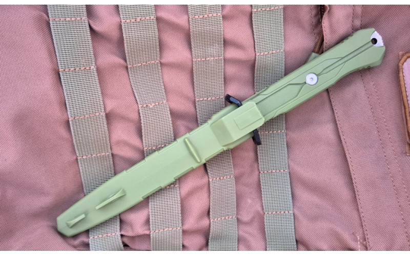 Mr.Blade Leshiy serrated stonewash Green