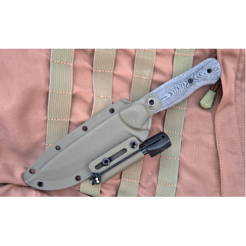 Forester blackwash сталь AUS-10  Micarta, кайдекс
