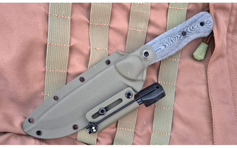 Forester blackwash сталь AUS-10  Micarta, кайдекс