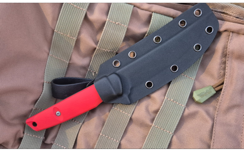 Нож N.C.Custom Scar red sw Х105