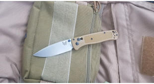 Нож складной BM535 brown