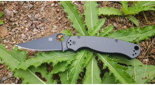 Нож складной C81CF Black Карбон