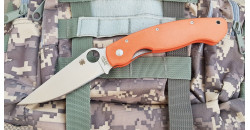 Нож складной реплика MILITARY ( ORANGE) 9Cr13MoV(Best quality)
