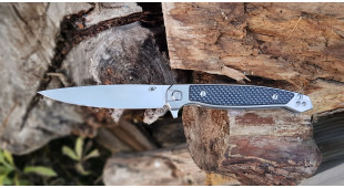 Нож складной Reptilian Сарган03 silver (серебро)