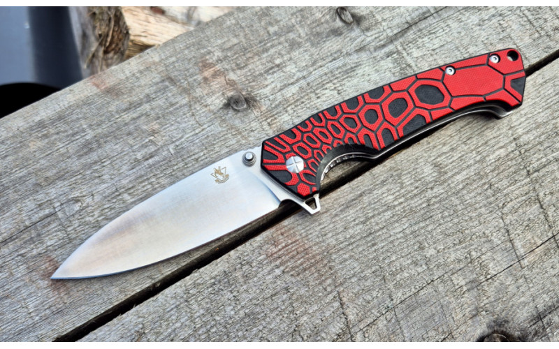Нож Steelclaw Резус 7 красный