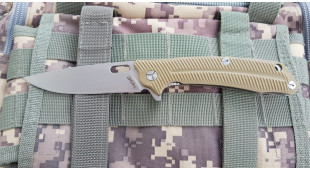 Нож складной Y-START LK5013 sand